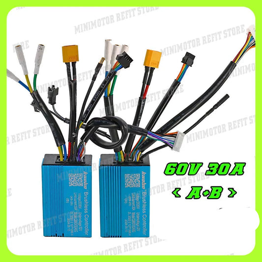 60V 30A sine wave main controller Control Board for Kaabo Wolf Warrior X PLUS 10inch Electric Scooter Original Part
