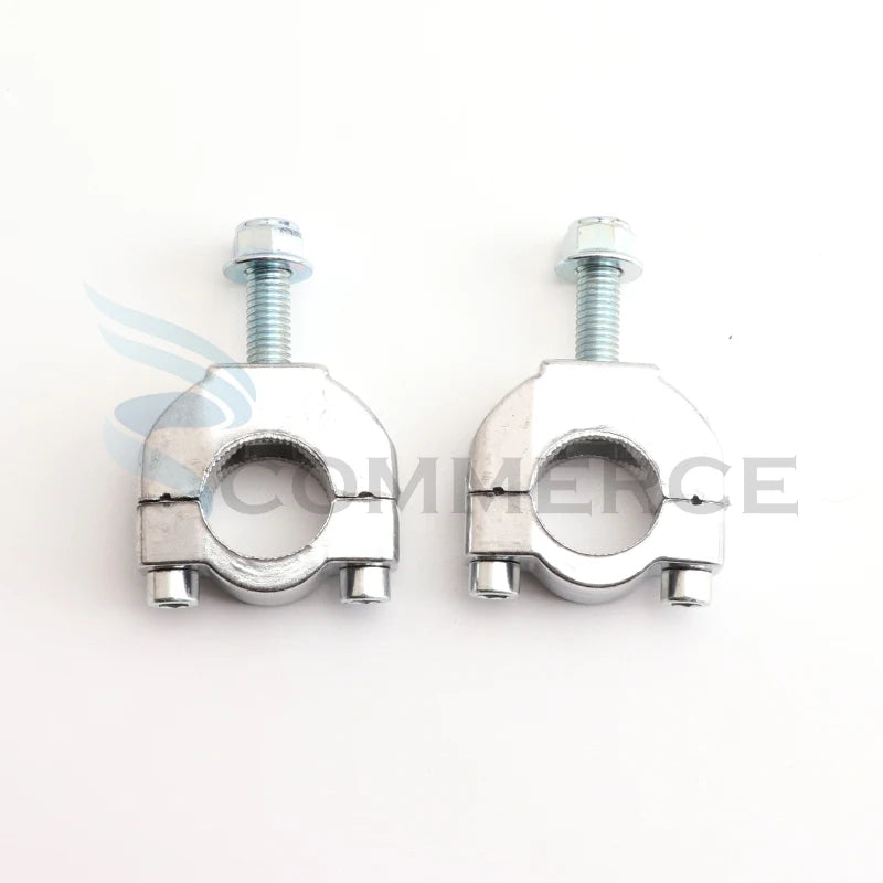 Motorcycle 22mm 7/8'' Handlebar Bar Risers Mount Bracket Clamp Taper For 2 Stroke 47cc 49cc Mini Moto Dirt Bike Motocross parts