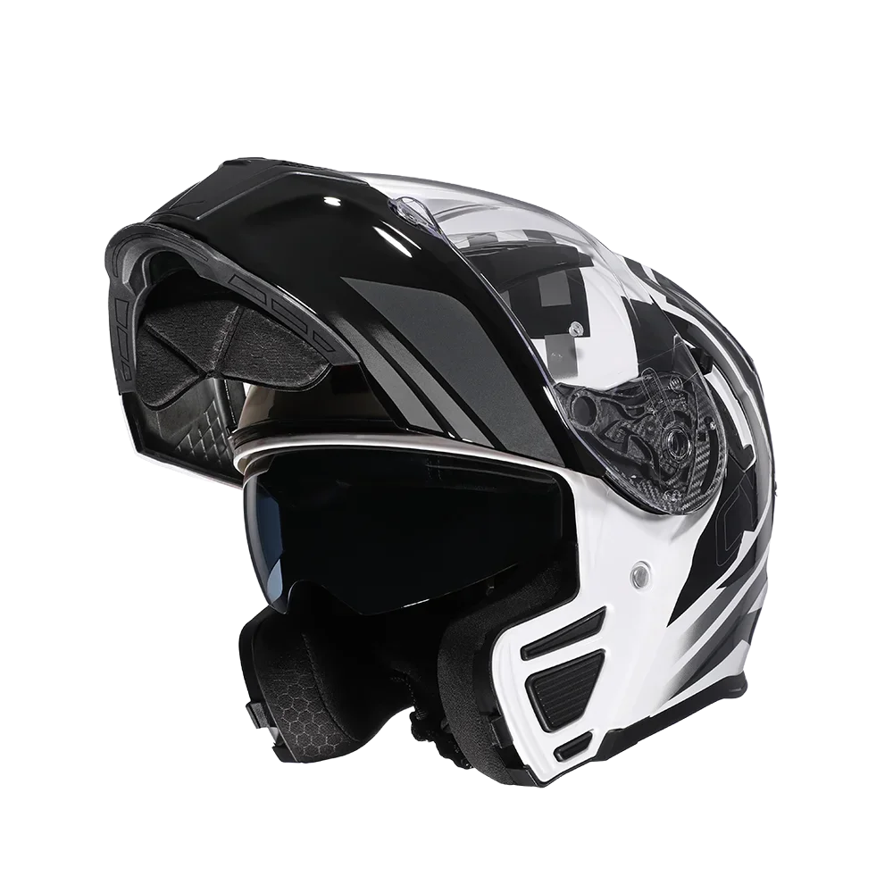 Racing Helmets Double Visor Motorcycle Helmet Accessoires Moto Sports Helmet shuguangheibai China