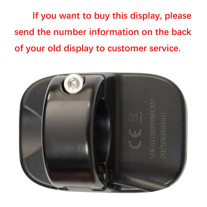 Electric Bicycle LED Display KD59E 36V/48V 5Hole Compatible With BaFang DPE08 For UART BaFang Protocol Controller