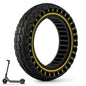 10x2.5 (60/70-6.5)Off-road Solid Tire for Ninebot G30 G30L G30D Electric Scooter Anti-slip Explosion-proof Tyre Strong Grip Yellow China
