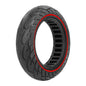 10X2.5 Tubeless Tires 60/70-6.5 Solid Tire for Ninebot Max G30 Electric Scooter 10inch Explosion-Proof Hollow Honeycomb Tyre Red China