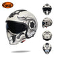 Modular Motorcycle Helmet Full Face Helmet Open Face Helmets Men helmet DOT ECE APPROVED CYRIL pengkemihuang