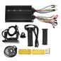 80A 60V 72V 2000W 3000W 5000W Brushless Motor Controller Kit with S966 LCD Display WaterProof Plug 20X Speed Adjustment Throttle