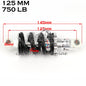 100MM 125MM 150MM 180MM 190MM 200MM Rear Suspension Shock for 47cc 49CC Super Minimoto ATV Quad electric scooter Pocket Bike 125mm-750LB