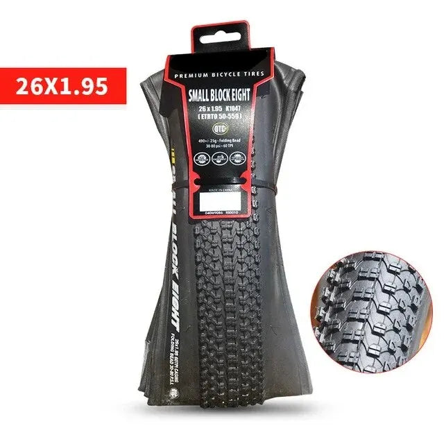 Kenda Road Bicycle Tire Foldable K1047 Tires 26 27.5 29 1.95 2.10 SMALL BLOCK EIGHT Mountain MTB Bicycle Tires for Bike Parts 26x 1.95 China