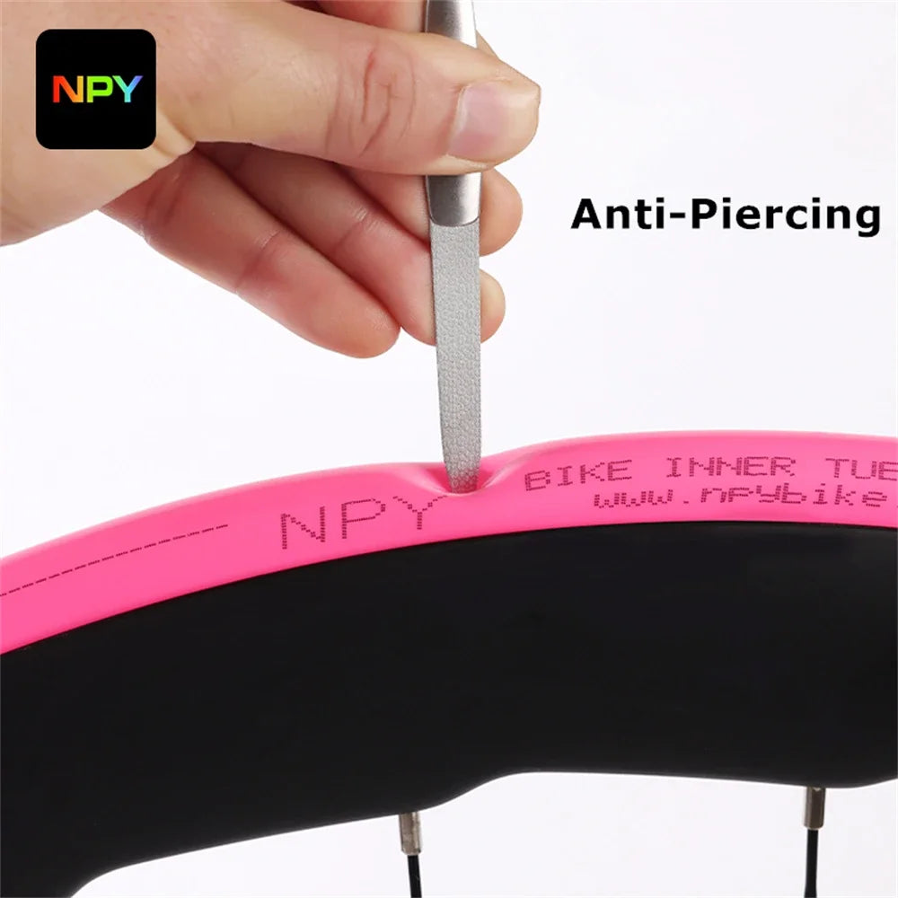 NPY TPU Bicycle Inner Tube 700C X18 23 25 28 32 35 37 40 47C Ultralight Road Gravel BikeTire Valve 45/65/85mm MTB 29 Inch Tube