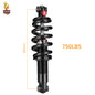 DNM DV22AR Spring Bike Shock Absorber Hydraulic with Damping Adjust 125/150/190/200MM For Mountain Bicycle Rear shock 200mmx24x24-750LBS