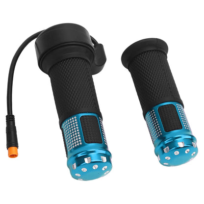 Electric Scooter Throttle Grip Aluminum Alloy ABS Enhance Riding Safety Electric Twist Throttle Handlebar for SmartGyro Scooters