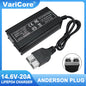 VariCore 14.6V 20A Smart Lifepo4 Battery Charger 110-220V 4S 12V High Power Charger For Lithium iron Phosphate Battery Pack Anderson