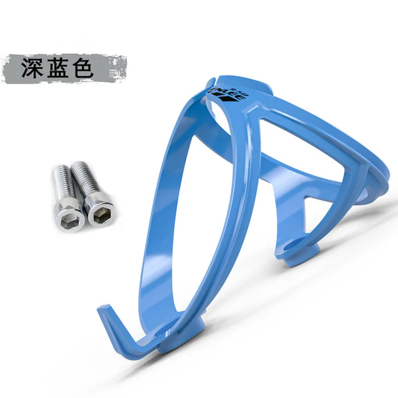 Cycling Bottle Cages MTB Road Bicycle Water Bottle Holder Support Colorful Lightweight Bicycle Bottle Bracket Riding Accessory RX-Blue