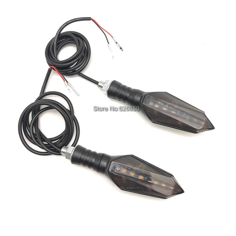 12V-72V Universal Turn Signal Light Left Right Indicator Waterproof LED For Electric Scooter E-Bike Citycoco Motorcycle