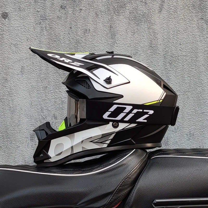High Quality Motorcycle Off Road Racing Helmet ATV Forest DH Mountain Bike Full Helmet DOT Approved