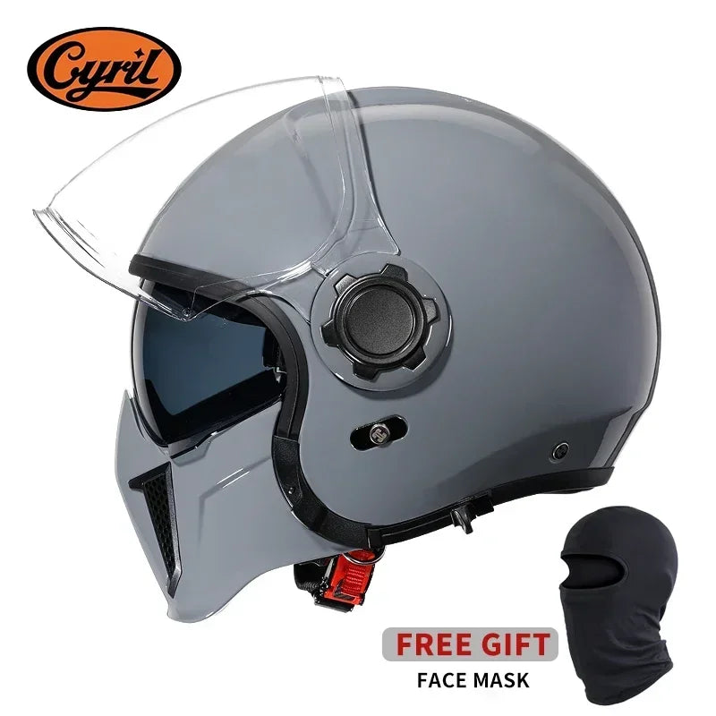 Modular Motorcycle Helmet Full Face Open Face Retro Helmets DOT ECE APPROVED