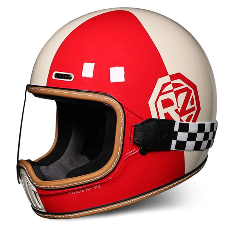 Motorcycle Helmet for Men Women Motorcycle Full Face Helmets Four Seasons DOT Approved Full Helmet TYPE A CHINA