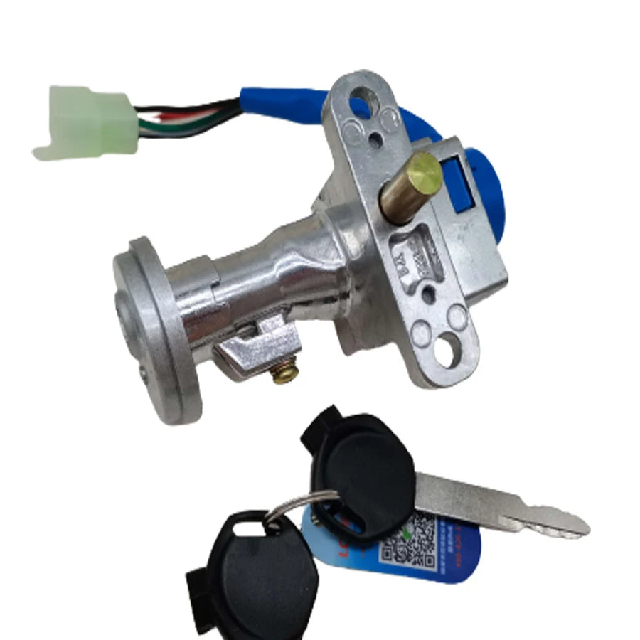 B026 Ignition Switch Lock Key For Yamaha FX125 ZY125T FORCEX RSZ JOG100 Door Lock Power Switchs Igniton Switch