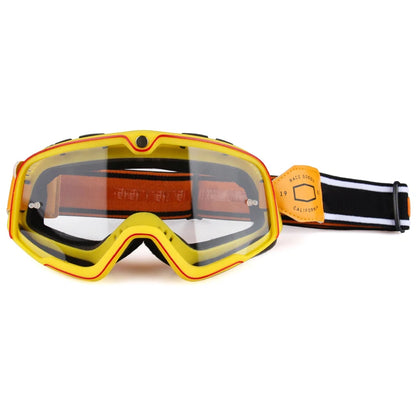 Retro Motorcycle Goggles Ski Glasses Sunglasses ATV Goggles Non-slip Belt AntiUV Cafe Racer Chopper Cycling Racing Free shipping