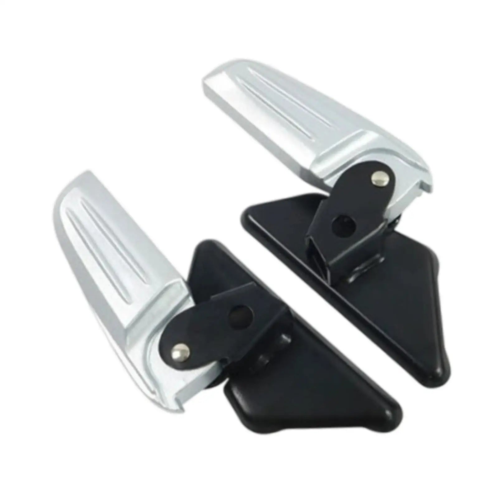 Motorcycle Rear Passenger Footrest Accessories Aluminum Alloy Replacement Pedals Rearset Footpegs for Vespa LX Lxv S