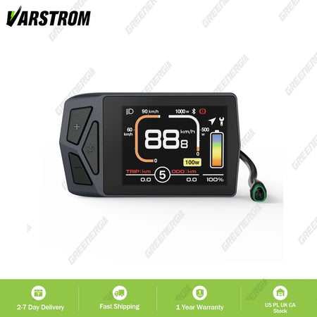 LCD Display Bafang CAN Protocol BBS01 BBS02 BBSHD Depan