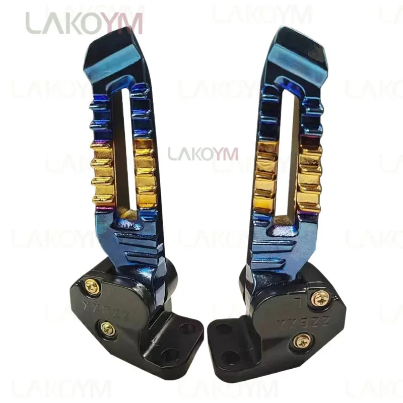 Aluminum Newest footrest Universal Pedal For Zuma Tank YAMAHA Bws 200cc 150cc 125cc Scooter Motorcycle Foot Peg tank Foot Pedal