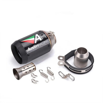 51mm Motorcycle Exhaust Muffler Silencer for NINJA400, Yamaha R1/R3/R6, Z900, CBR600, ADV750
