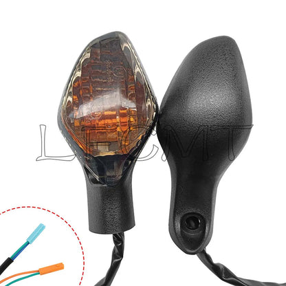 Turn Signal Light Fit for HONDA CBR400R CB 400X/F CBR500R CB 500X/F CBR650F CB650F CRF250L Motorcycle Indicator Lamps Smoked