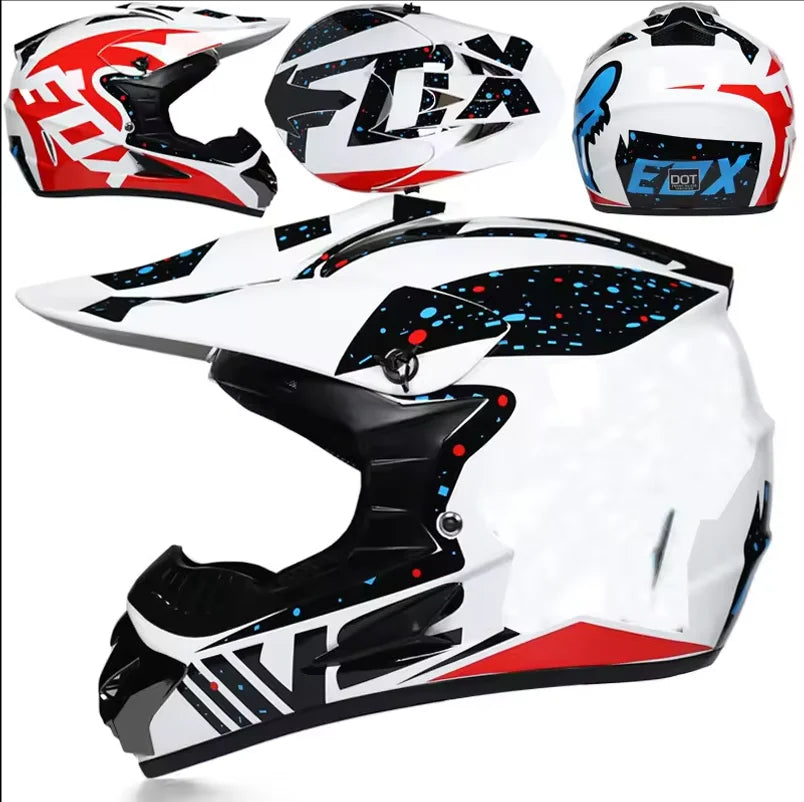 Youth Motocross Helmet – Lightweight & Safe for Off-Road, Karting, Downhill & Cross Biking