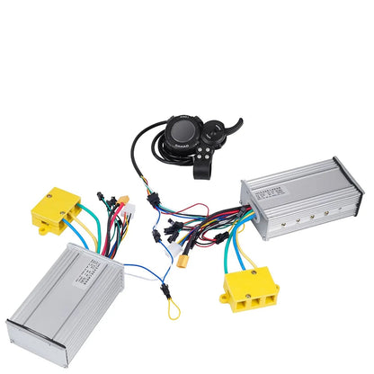 Dual Drive Controller With Colorful LCD Display Accelerator 48V60V72V50A for Dual Motor 1500W 3000W 3500W Electric Scooter
