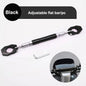 SEAMETAL Motorcycle Thick Balance Bar Universal 22mm Aluminum Crossbar Strengthen Handlebar Extended Motorbike Reinforce Lever Black Normal CHINA