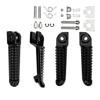 Rider Passenger Pedal Set Racing Front Footpeg Rear Footrest Motorcycles Parts For YAMAHA YZF-R1 R1M R1S R6 R1LE V-Max 1700 GP60
