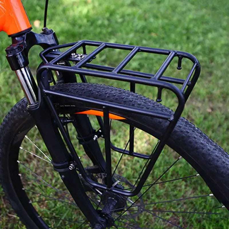 25KG Capacity Heavy Duty Steel Bicycle Parking Rack Mountain Bike Cargo Rack Cycling Luggage Carrier Bike Repair Stand Accessory