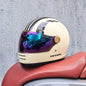 Full face motorcycle helmet - Classic design, suitable for both men and women, with safety protection certified by DOT 10 China