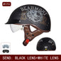 Retro helmet motorcycle helmet motorcycle half helmet four seasons summer wear F02-2 L CHINA