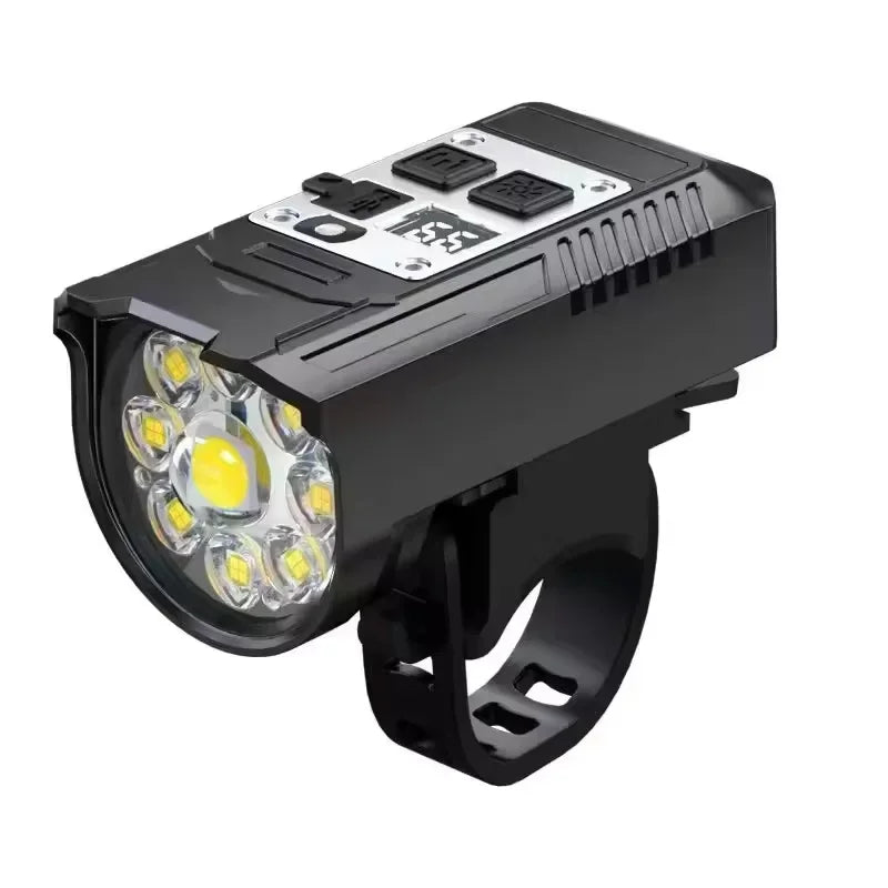 Cycling Light Super Bright Bicycle Front Light Rechargeable Bike Headlight Waterproof Mountain Road Bike Flashlight Bicycle Lamp