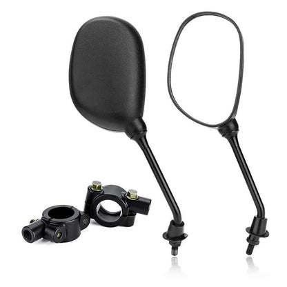 Motorcycle rearview mirror 8mm M8 electric vehicle reversing mirro Scooter Electrical Motor E-Bike Back Side Convex mirrors
