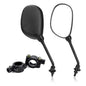 Motorcycle rearview mirror 8mm M8 electric vehicle reversing mirro Scooter Electrical Motor E-Bike Back Side Convex mirrors M8with bracket