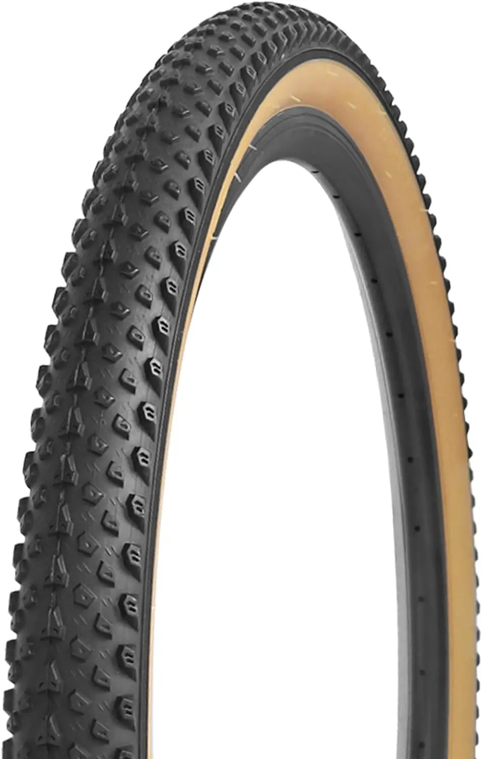 ZUKKA 1Pack Mountain Brown Side Bike Tire 20/24/26/27.5/29 Inch Strong Grip Bicycle Tire for MTB Mountain Bicycle Bike Tyre