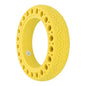 For MAX G30 Universal Electric Scooter Luminous 60/70-6.5 Solid Thickened Abrasion Resistant Explosionproof Honeycomb Tires 10 inch Yellow