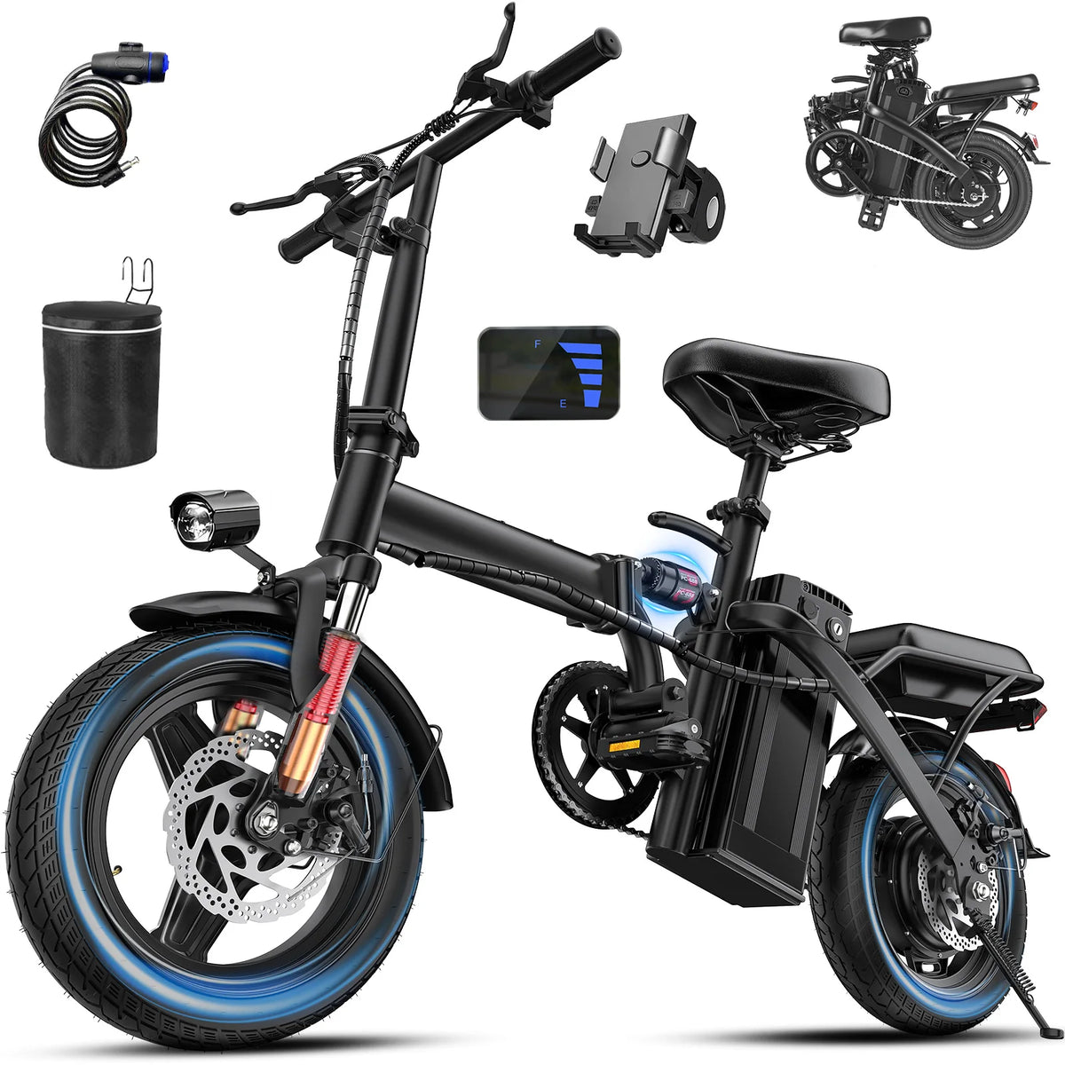 20MPH Folding Ebike