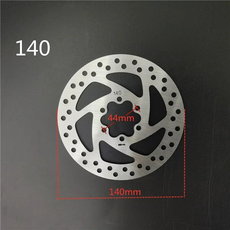 Stainless Steel Brake Rotor 110/120/140/160/180/203mm MTB Road Bike Disc with Bolts Brake Disk