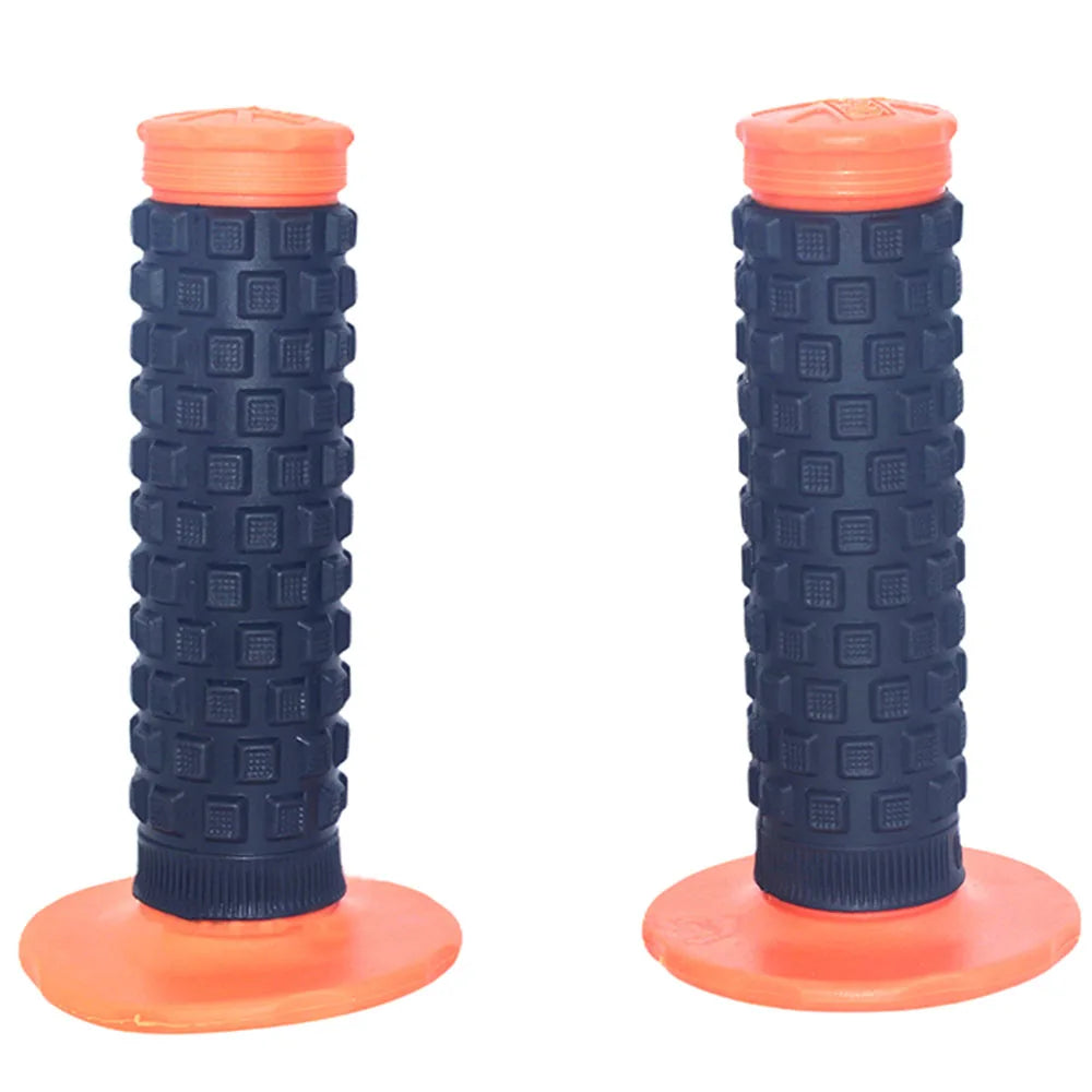 Grips Pit Dirt Bike Handle Bar Motorcycle 7/8" Motocross Hand Grips For Handlebar Orange