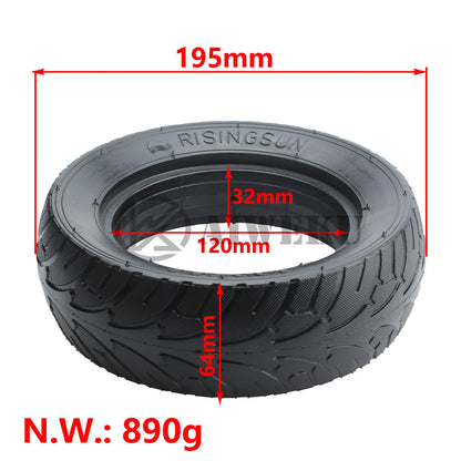 200*60 mm Solid Tire only for Zero8/ Dualtron Raptor/Grace 8 Electric Scooter Tubeless Tyre Anti-Explosion Tires
