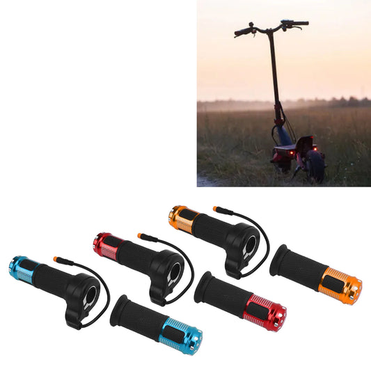 Electric Scooter Throttle Handlebar Rustproof Enhance Riding Safety Aluminum Alloy Electric Scooter Throttle Grip for SmartGyro