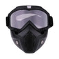 Outdoor Sport Windproof Mask Goggle Hd Bicycle Glasses Eyewear Riding Suv Summer Uv Protection Sunglasses FFMJ-Transparent