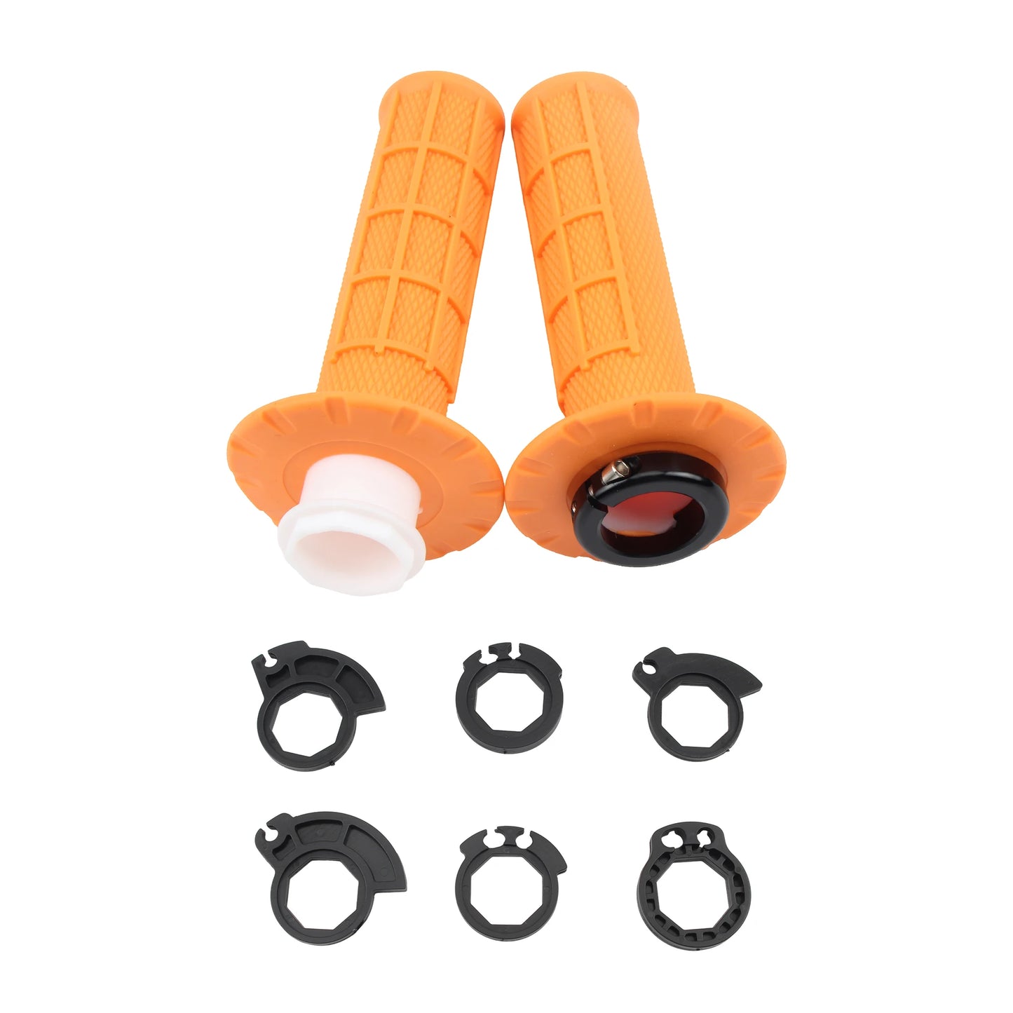 Motorcycle Universal Grips 7/8" 22mm Snap-on Cam Lock-on Handlebar Grips for KTM CRF SXF EXC Motocross Dirt Bike