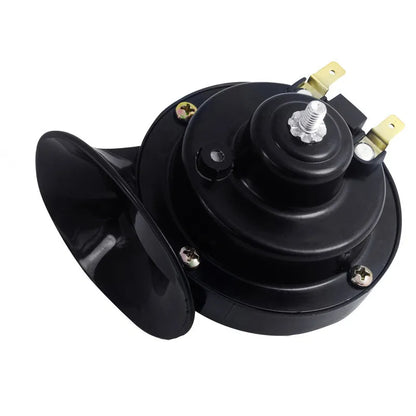 12V 48V 60V Super Loud Motorcycle Waterproof Snail Horn Sound Monophonic Scooters Motorcycle Accessories Electric Moped Horn