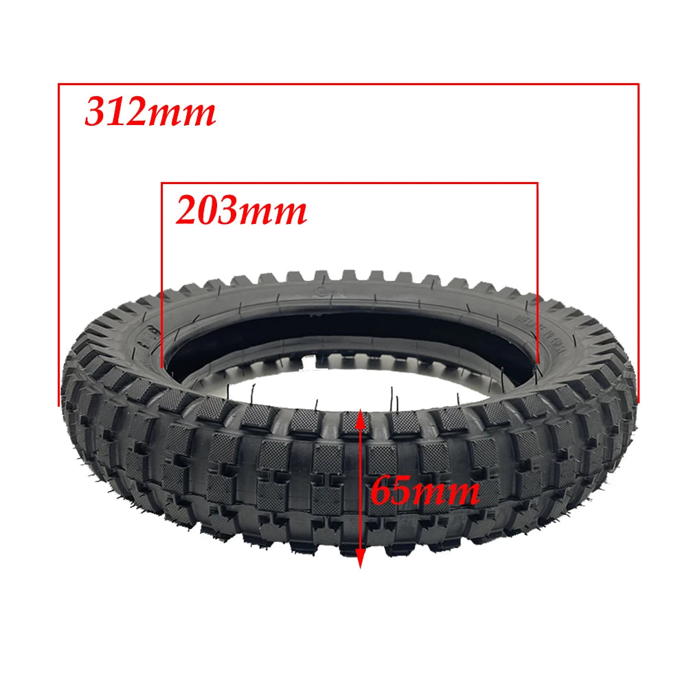 12 Inch 12 1/2x2.75 Off-Road Tire Inner Tube Outer Tyre for Folding E-Bike Mini Motorcycle Electric Scooter