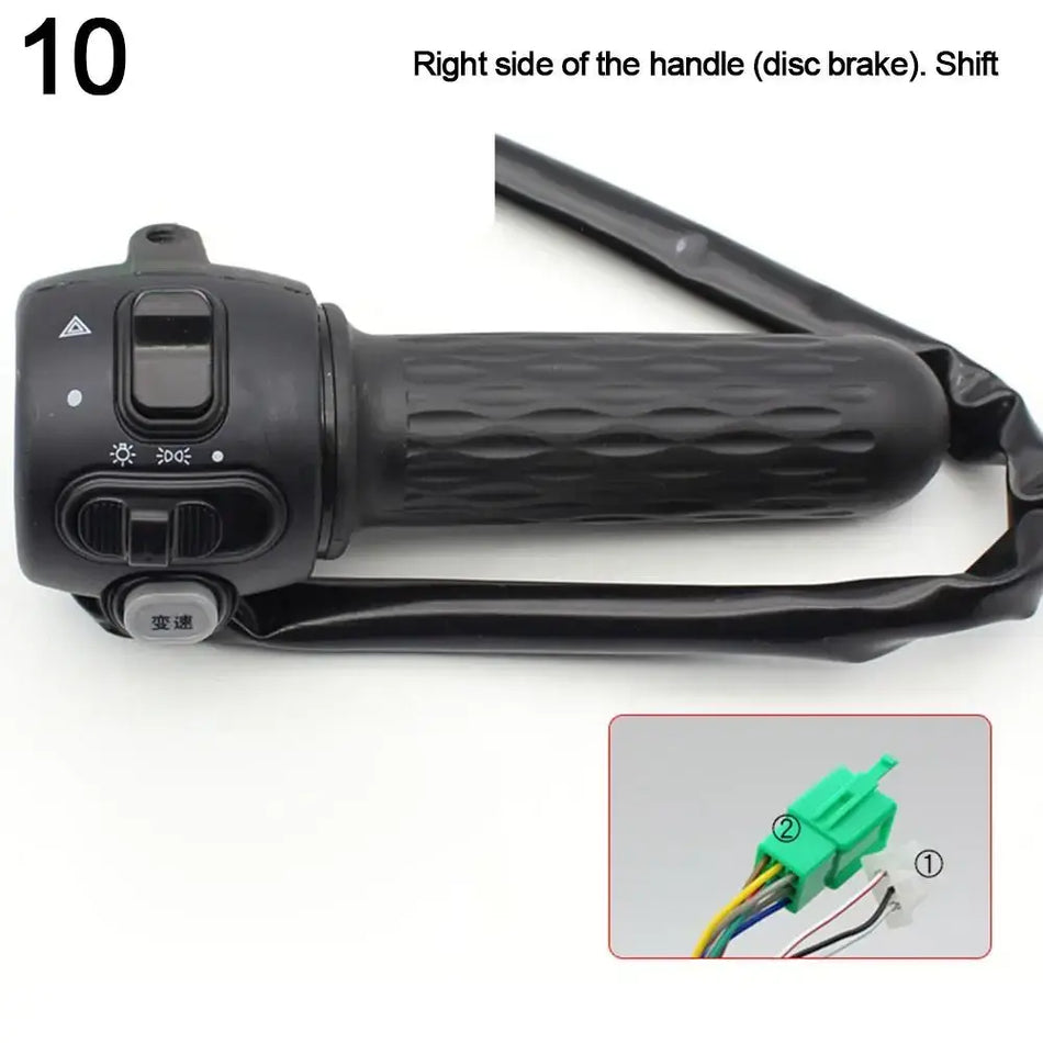 5th Generation EV Combination Switch Integrated Rotary Handle with Seat & Button Control