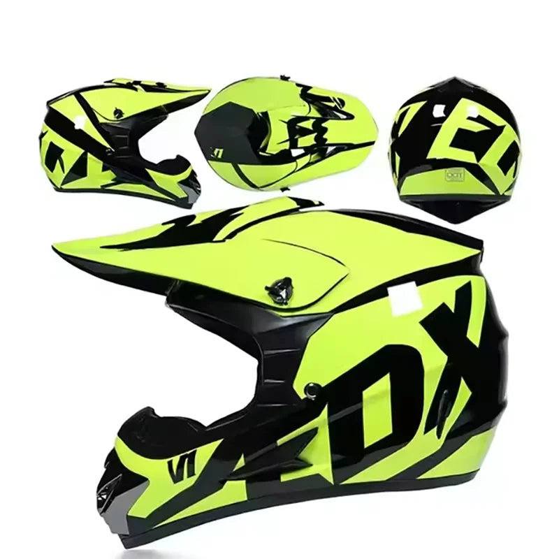 Youth Motocross Helmet – Lightweight & Safe for Off-Road, Karting, Downhill & Cross Biking