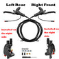 DYISLAND LD210 Electirc Scooter Hydraulic Disc Brake 2PIN Power Off E-Scooter Brake for Kukirin KUGOO Dualtron Kaabo Mantis Black-LRRF-RR